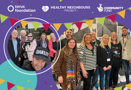 Torus Foundation’s Healthy Neighbours Project awarded  National Lottery Funding
